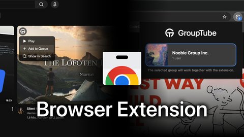 GroupTube Browser Extension Cover