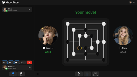 Mill (Nine men’s morris) Cover