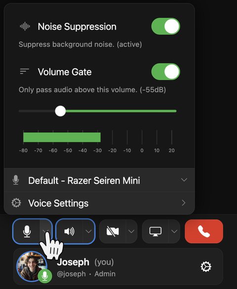 New Quick Settings for Call Controls