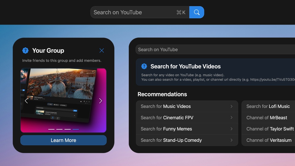 Layout Changes
