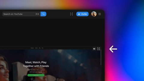 Showcase of the new mute and fullscreen buttons