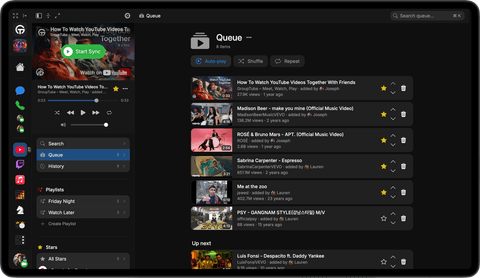 New YouTube interface