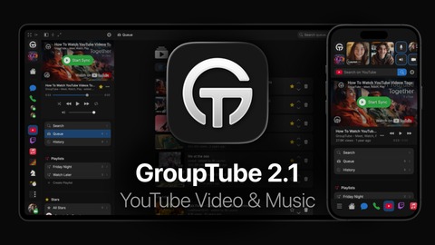 GroupTube 2.1 – YouTube Video & Music Cover